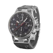 Thumbnail von Locman Montecristo Italy Herrenuhr Montecristo Chrono grau Automatik aus Titanium / Stahl Ref. 0516A07S