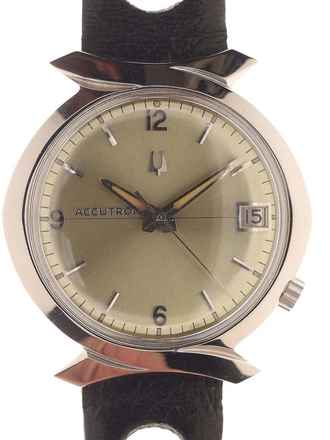  Bulova Accutron Stainless Steel 1960s 