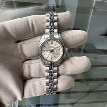 Thumbnail von Rolex Oyster Perpetual Lady Date 6917 Ladies 26MM Soleil silver dial 1975