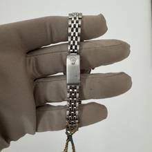 Thumbnail von Rolex Oyster Perpetual Lady Date 6917 Ladies 26MM Soleil silver dial 1975