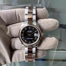 Thumbnail von Rolex Datejust 31 178241 Medium 31MM Sunburst black romans dial