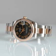 Thumbnail von Rolex Datejust 31 178241 Medium 31MM Sunburst black romans dial