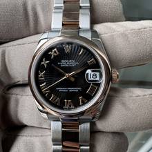 Thumbnail von Rolex Datejust 31 178241 Medium 31MM Sunburst black romans dial