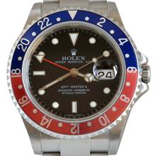Thumbnail von Rolex GMT-Master II 16710 Luminova dial Pepsi bezel Full Set TOP Condition