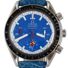 Thumbnail von Omega Speedmaster Racing Cart chronograph blue dial 1991’s