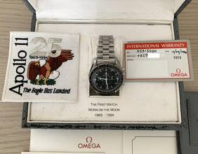 Thumbnail von Omega Speedmaster Professional Moonwatch Apollo XI 25TH Anniversary 1994 Full Set