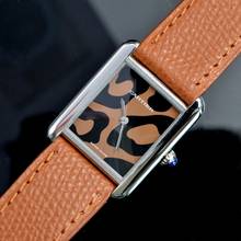 Thumbnail von Cartier Tank Solo W5200015 Panthère Leopard dial very rare