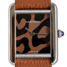 Thumbnail von Cartier Tank Solo W5200015 Panthère Leopard dial very rare