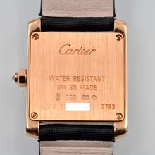 Thumbnail von Cartier Tank Française Ladies 20MM Factory diamonds rose gold 18KT