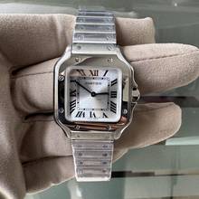 Thumbnail von Cartier Santos Galbée WSSA0082 Ladies 27MM quartz Full Set NEW