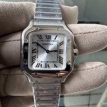 Thumbnail von Cartier Santos Galbée WSSA0082 Ladies 27MM quartz Full Set NEW