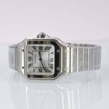 Thumbnail von Cartier Santos Galbée WSSA0082 Ladies 27MM quartz Full Set NEW