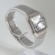 Thumbnail von Cartier Santos Galbée WSSA0082 Ladies 27MM quartz Full Set NEW