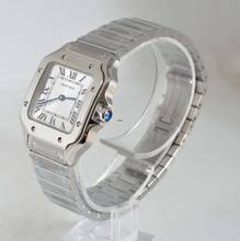 Thumbnail von Cartier Santos Galbée WSSA0082 Ladies 27MM quartz Full Set NEW