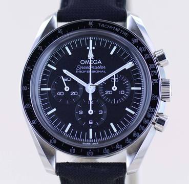 Omega Speedmaster Professional Moonwatch Chrono Co-Axial Moonwatch Plexiglas 3861 B+P