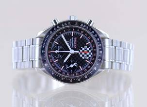Thumbnail von Omega Speedmaster Day Date Automatic Chronograph Triple Date Limited Racing Schumacher B+P