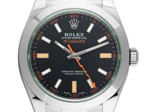 Thumbnail von Rolex Milgauss Oyster Perpetual Milgauss Ref.116400GV 2008 LC 100 Full Set sehr gut Vintage Oyster Perpetual Milgauss