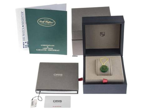 Oris Big Crown ProPilot GMT Small Second Ref.01 7487756 4064 2023 Full Set wie Neu Vintage Big Crown ProPilot GMT Small Second
