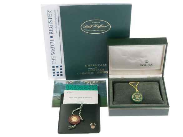  Rolex Lady-Datejust Diamanten Ref.69174 1992 LC 100 Box&Beschreibung sehr gut Vintage Datejust Lady Diamanten open 6/9 