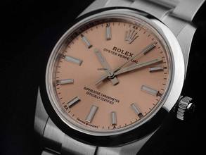 Thumbnail von Rolex Oyster Perpetual 34 Ref.124200 2022 Full Set wie Neu Vintage Oyster Perpetual