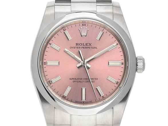  Rolex Oyster Perpetual 34 Ref.124200 2022 Full Set wie Neu Vintage Oyster Perpetual 