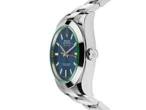 Thumbnail von Rolex Milgauss Elektroblau Ref.116400GV 2015 Box&Beschreibung wie Neu Vintage Milgauss