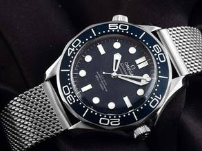 Thumbnail von Omega Seamaster Diver 300 M Ref.210.30.42.20.03.002 2026 Full Set Ungetragen Seamaster Diver 300M James Bond 60th Anniversary