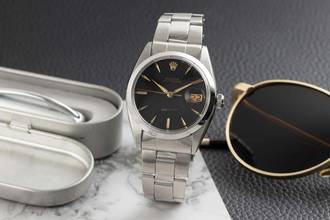 Thumbnail von Rolex Oysterdate Precision Handaufzug Edelstahl Herrenuhr Ref. 6694 Klassiker