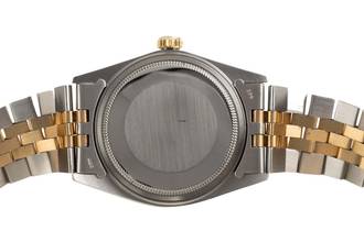 Thumbnail von Rolex Datejust 36 Oyster Perpetual Stahl Gold Automatik Ref 16013 Papiere 1985