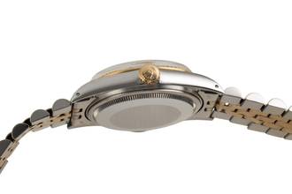 Thumbnail von Rolex Datejust 36 Oyster Perpetual Stahl Gold Automatik Ref 16013 Papiere 1985