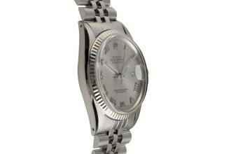 Thumbnail von Rolex Datejust 36 Stahl / Weissgold Silver Dial Automatik Herrenuhr Ref. 16014