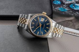 Thumbnail von Rolex Datejust 36 Oyster Perpetual Stahl / Gold Blue Dial Automatik Ref. 16013