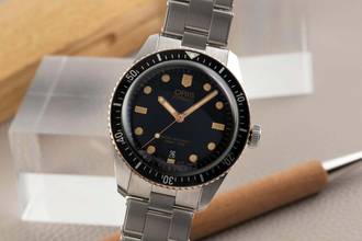 Thumbnail von Oris Divers Sixty Five Stahl/Bronze Automatik Ref 01 733 7707 4354 Box & Papiere