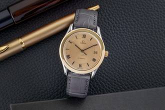 Thumbnail von Omega Speedmaster Classic Stahl/Gold Automatik Herrenuhr Ref. 166.0285