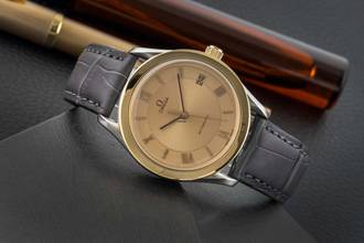 Thumbnail von Omega Speedmaster Classic Stahl/Gold Automatik Herrenuhr Ref. 166.0285