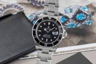 Thumbnail von Rolex Submariner Date 40 Stahl Automatik Herrenuhr Ref. 16610 T-Serie
