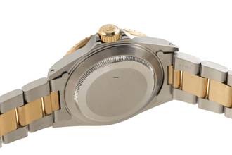 Thumbnail von Rolex Submariner Date Stahl / Gold Herrenuhr Black Dial Ref. 16613 Papiere 1997