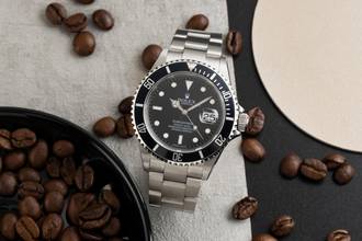 Thumbnail von Rolex Submariner Date 1000ft Oyster Edelstahl Automatik Ref. 16610 T B&P 2009