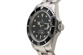 Thumbnail von Rolex Submariner Date 1000ft Oyster Edelstahl Automatik Ref. 16610 T B&P 2009