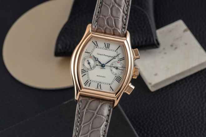  Girard Perregaux Richeville Chronograph 18K Rotgold Automatik Herren Ref. 2750 