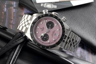 Thumbnail von Tudor Black Bay Chrono Chronograph Pink Dial Stahl Automatik Ref. 79360N-0019 B&P 2024