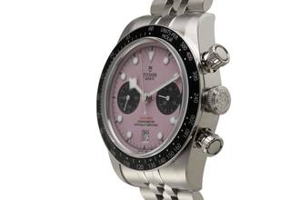 Thumbnail von Tudor Black Bay Chrono Chronograph Pink Dial Stahl Automatik Ref. 79360N-0019 B&P 2024
