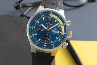 Thumbnail von IWC Aquatimer Chronograph Tribute to Calypso Stahl Automatik Herren Ref. IW378203 Papers