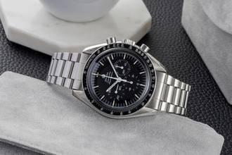Thumbnail von Omega Speedmaster Professional Moonwatch Pre-Moon Chronograph Handaufzug Ref. 145.022.68ST