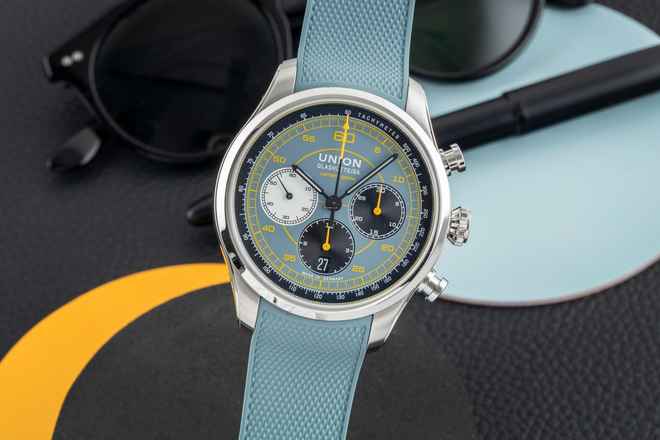  Union Glashütte Belisar Chronograph Speedster Automatik Ref D009.427.17.042.09 B&P Limited 