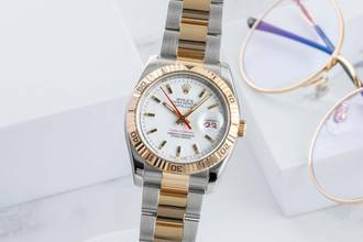 Thumbnail von Rolex Datejust Turn-O-Graph Turn-O-Graph Stahl / Gold Automatik Herrenuhr Ref. 116263 Papers