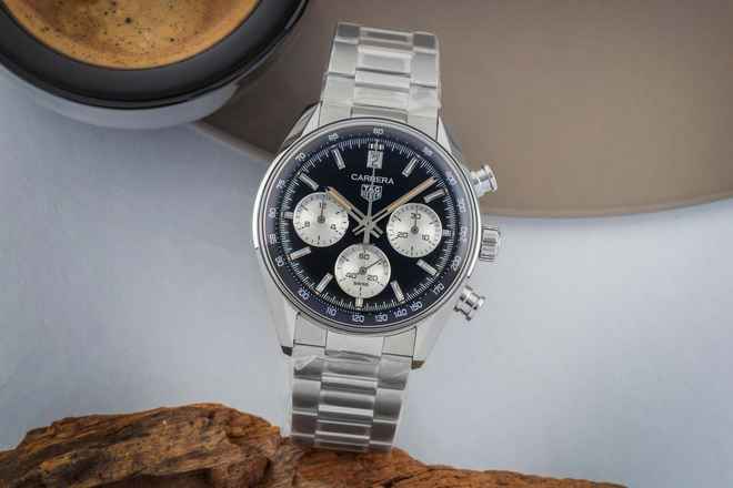  TAG Heuer Carrera Chronograph Stahl Automatik Ref. CBS2210.FC6534 B&P 2024 