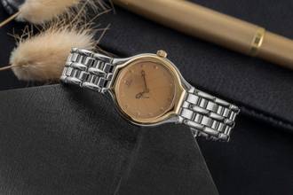 Thumbnail von Omega De Ville Symbol Stahl/Gold Damenuhr Ref. 795.0901 Box & Papiere 1993