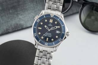 Thumbnail von Omega Seamaster Diver 300 M Stahl Automatik Herrenuhr Ref. 2531.80.00 B&P 1997
