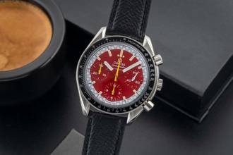 Thumbnail von Omega Speedmaster Reduced Michael Schumacher Red Chronograph Ref. 3510.61